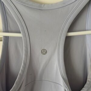 lululemon athletica Light Blue Tank Top
